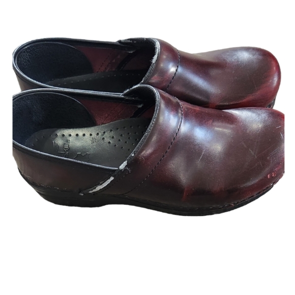 Dansko Professional Brown leather clog slip on shoes - Picture 2 of 6